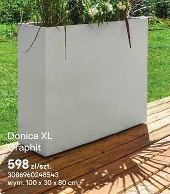 Donica XL Graphit promocja w Castorama