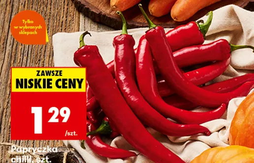 Papryczka chilli promocja w Biedronka
