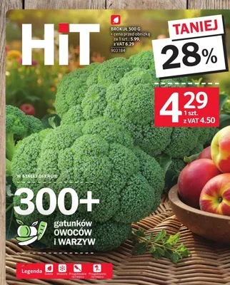 Brokuł promocja w Selgros