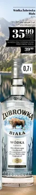 Wódka Żubrówka Biała promocja w POLOmarket