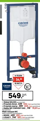 Stelaż WC Grohe Solido promocja w Leroy Merlin