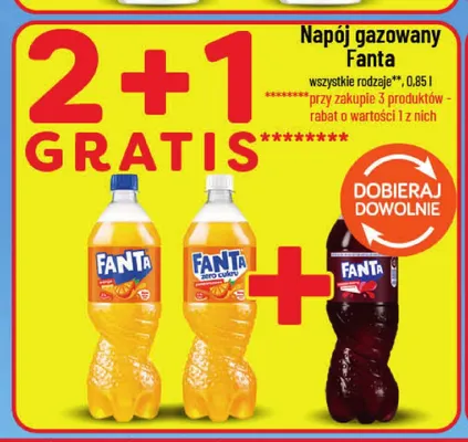 Napój gazowany Fanta promocja w POLOmarket