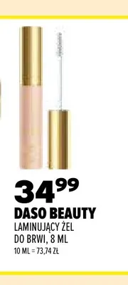 Laminujący żel do brwi Daso Beauty promocja w Drogerie Natura