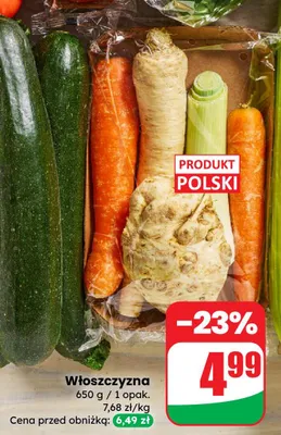 Włoszczyzna promocja w Dino