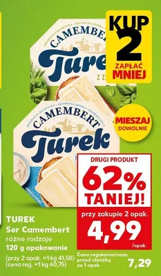Ser Camembert różne rodzaje promocja w Kaufland