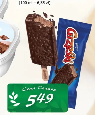 Lody Grześki Colian promocja w CEZAR Delikatesy