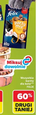 Karmy dla kota Felix promocja w Carrefour