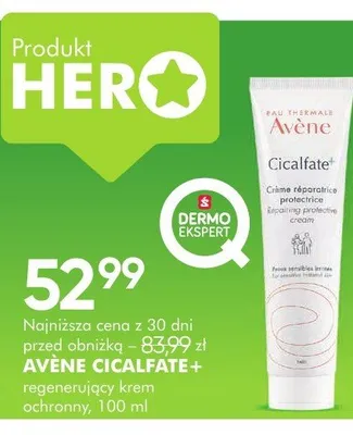 Krem regenerujący ochronny Avène Cicalfate+ promocja w Super-Pharm