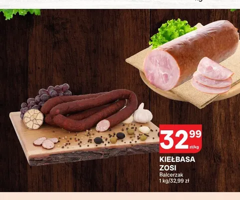Kiełbasa Zosi Balcerzak promocja w Chorten