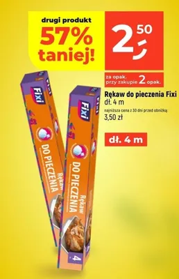 Rękaw do pieczenia dł. 4 m promocja w Dealz
