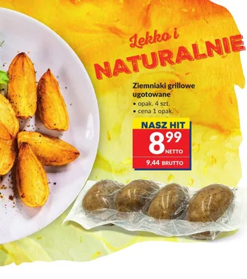 Ziemniaki grillowe ugotowane promocja w Makro