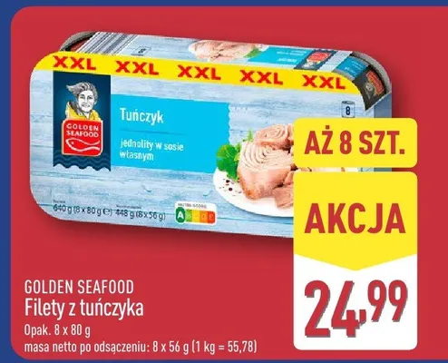 Filet z sandacza Golden seafood promocja w Aldi