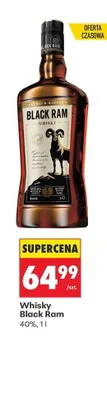 Whisky Black Ram promocja w Biedronka