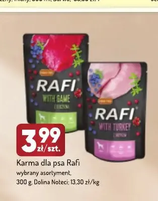 Karma dla psa Rafi promocja w Avita