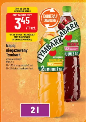 Napój niegazowany wybrane rodzaje promocja w POLOmarket