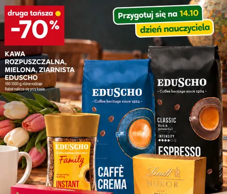 Kawa rozpuszczalna Eduscho promocja w Stokrotka