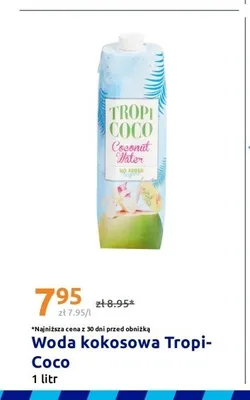 Woda kokosowa Tropi-Coco promocja w Action