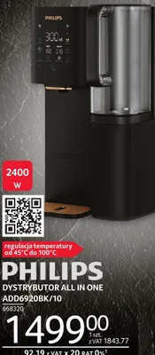 Dystrybutor lodów Philips ADD6920BK/10 5663720 promocja w Selgros