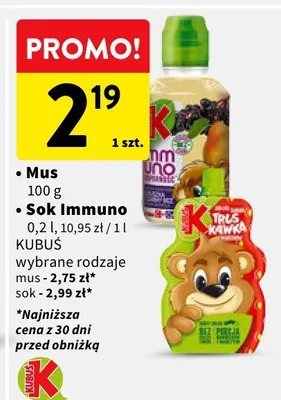 Mus promocja w Intermarche