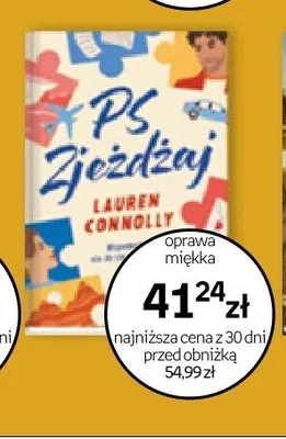 Książka PS Zjedzaj Lauren Connolly promocja w Empik