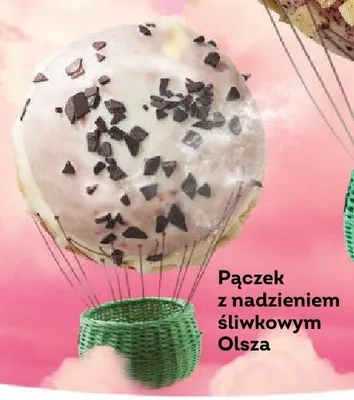 Pączek z nadzieniem śliwkowym Olsza promocja w Żabka