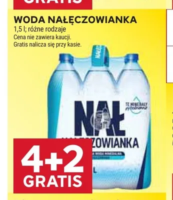 Woda niegazowana Nałęczowianka promocja w Stokrotka