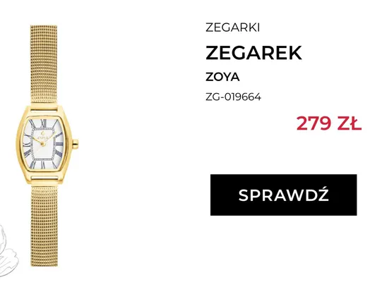 Zegarek Zoya ZG-019664 promocja w Briju
