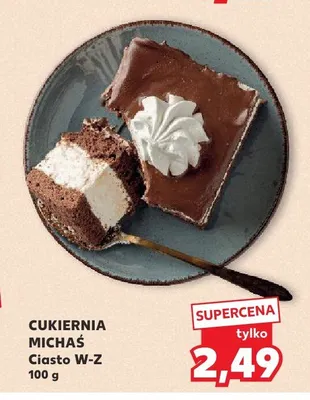 Ciasto W-Z Cukiernia Michaś promocja w Kaufland