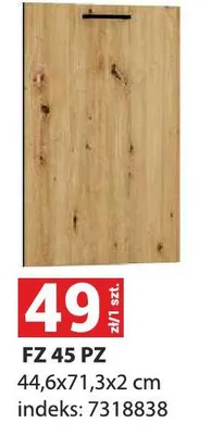 Front kuchenny FZ 45 PZ 44,6x71,3x2cm indeks 7318838 promocja w Merkury Market