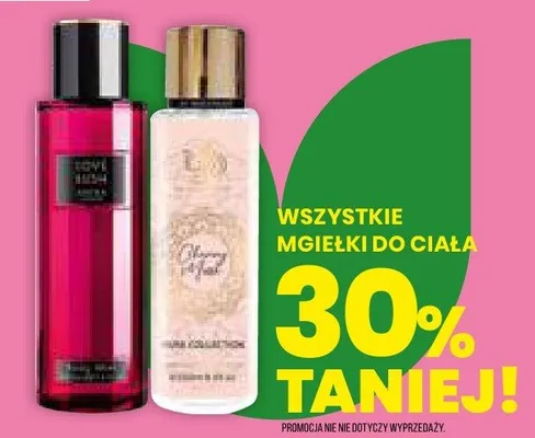 Mgiełki do ciała promocja w Drogerie Natura