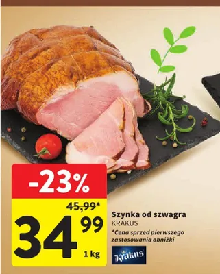 Szynka od szwagra promocja w Intermarche