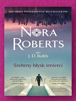 Książka Srebrny błysk śmierci Nora Roberts promocja w Biedronka
