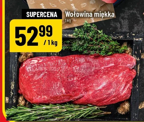 Wołowina miękka promocja w POLOmarket