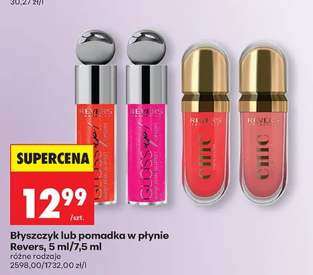 Pomadka w płynie Revers promocja w Biedronka