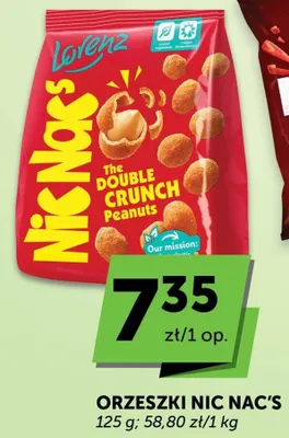 Orzeszki ziemne w polewie promocja w Groszek