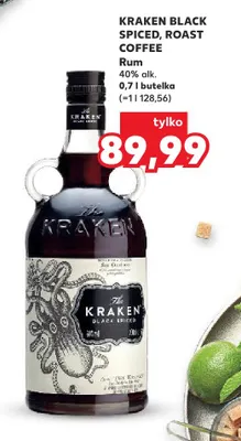 Rum Kraken Roast Coffee promocja w Kaufland