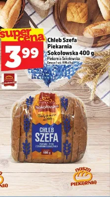 Chleb Szefa Piekarnia Sokołowska promocja w TOPAZ