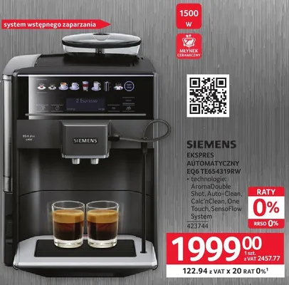 Ekspres automatyczny EQ6 TE654319RW 423744 promocja w Selgros