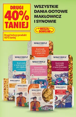 Gołąbki wieprzowe z warzywami po tajsku promocja w Biedronka