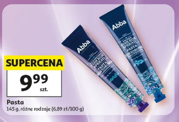 Pasta Abba promocja w Auchan