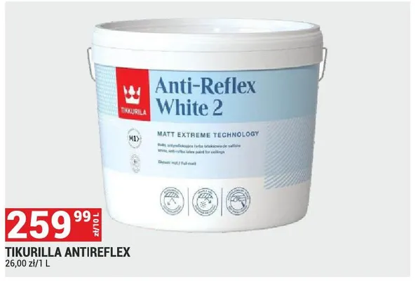 Farba Tikkurilla Antireflex promocja w Merkury Market