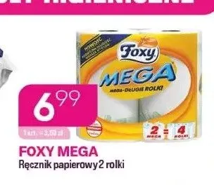 Ręcznik papierowy Foxy Mega promocja w Drogerie Koliber