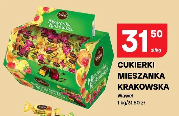 Cukierki mieszanka krakowska promocja w Chorten