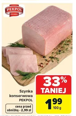 Szynka konserwowa promocja w Carrefour