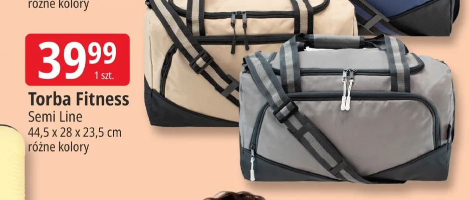 Torba Fitness Semi Line promocja w Leclerc