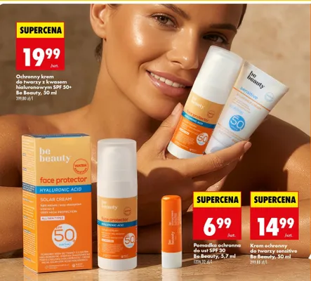 Pomadka ochronna do ust SPF 30 Be Beauty promocja w Biedronka
