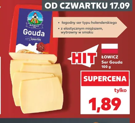 Ser Gouda Łowicz promocja w Kaufland