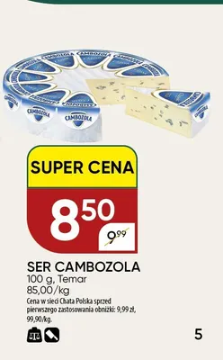 Ser Cambozola promocja w Chata Polska