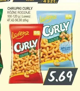 Chrupki Curly Light promocja w Słoneczko