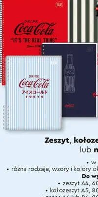 Kołozeszyt A5, 80 stron promocja w Biedronka